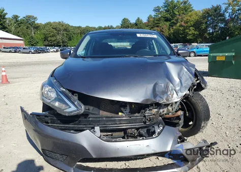 2018 Nissan Sentra S z USA, uszkodzony, nr VIN 3N1AB7AP9JL628505